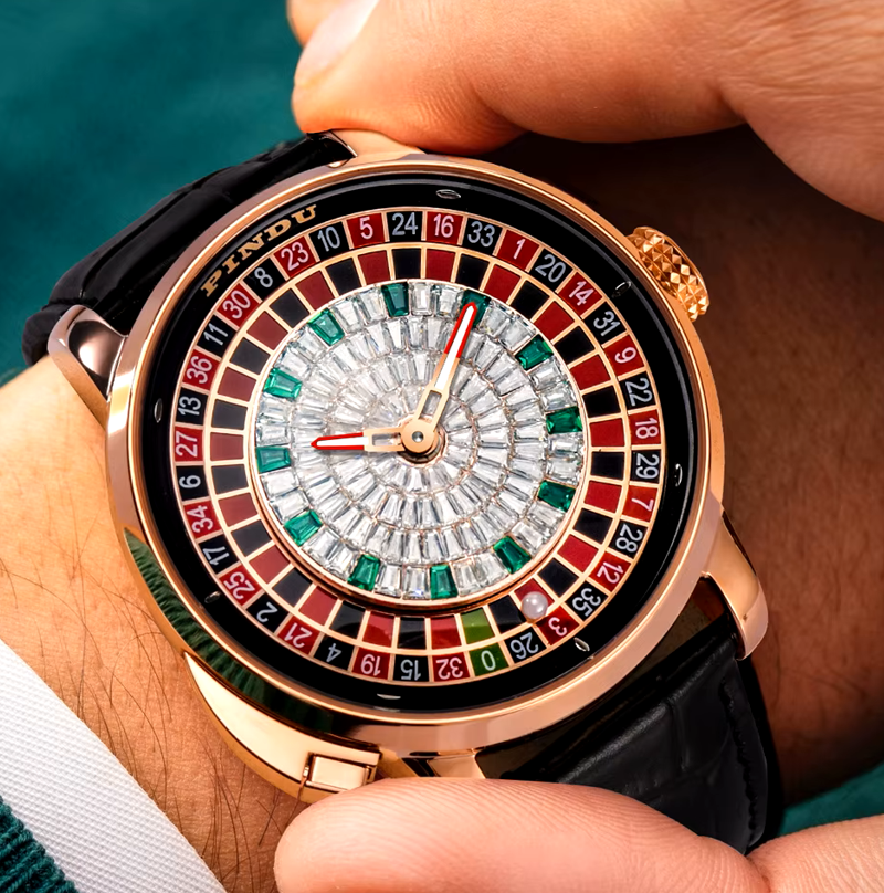 Luxury Roulette Watch - Free Shipping