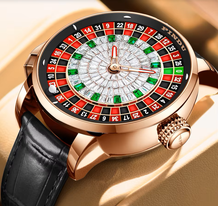 Luxury Roulette Watch - Free Shipping