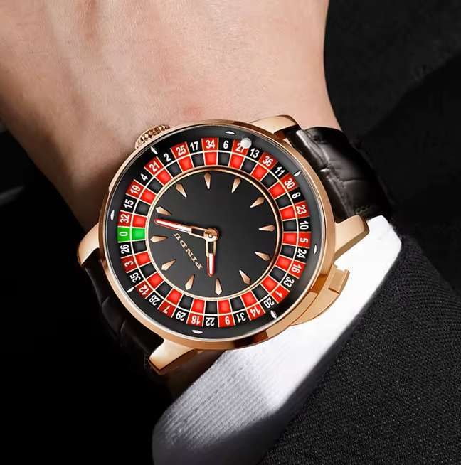 Luxury Roulette Watch - Free Shipping